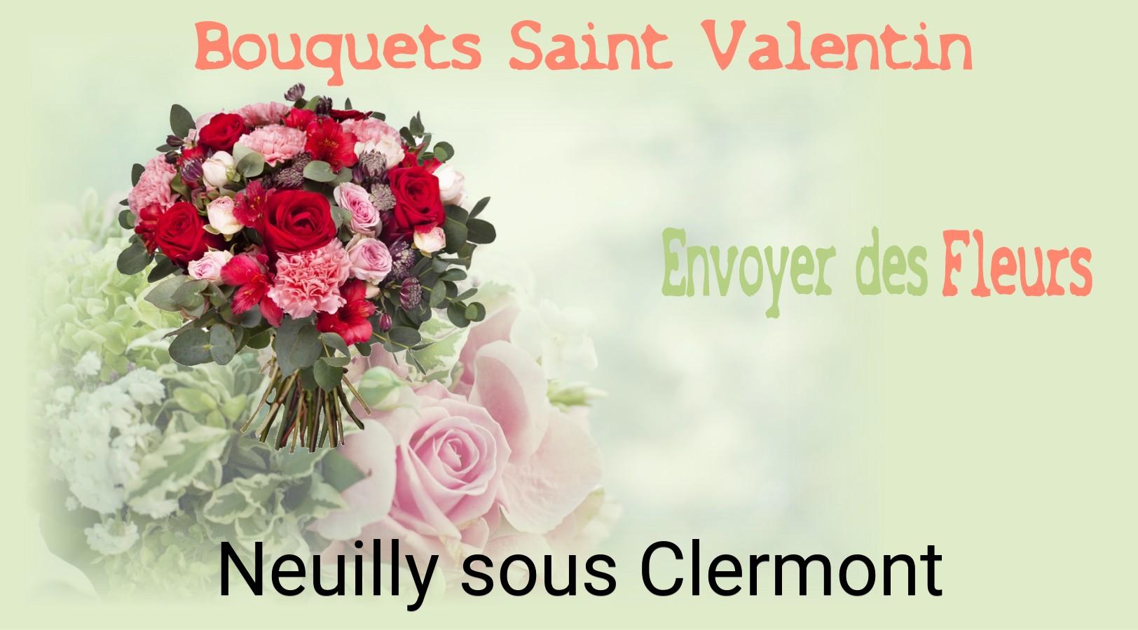 Roses de Saint-Valentin livrées à Neuilly-sous-Clermont